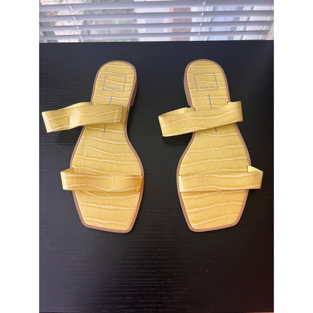 yellow Sandals by Dolce Vita